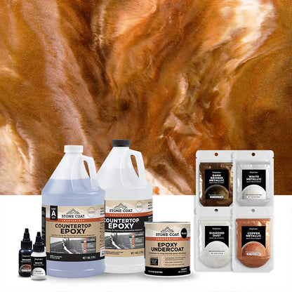 Natural Earth Tones Epoxy Countertop Kit
