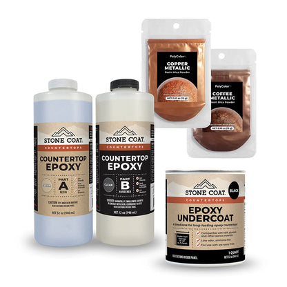 Baltic Brown Granite Epoxy Countertop Kit